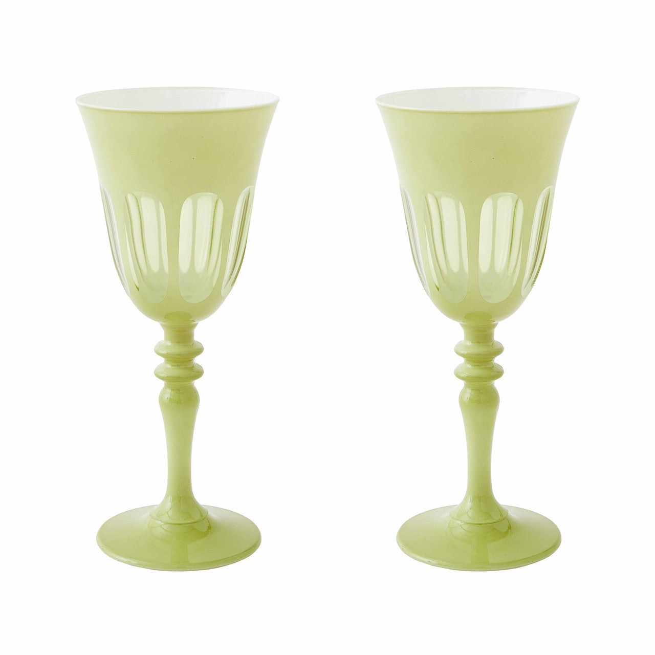 Rialto Glassware Pair, Solid
