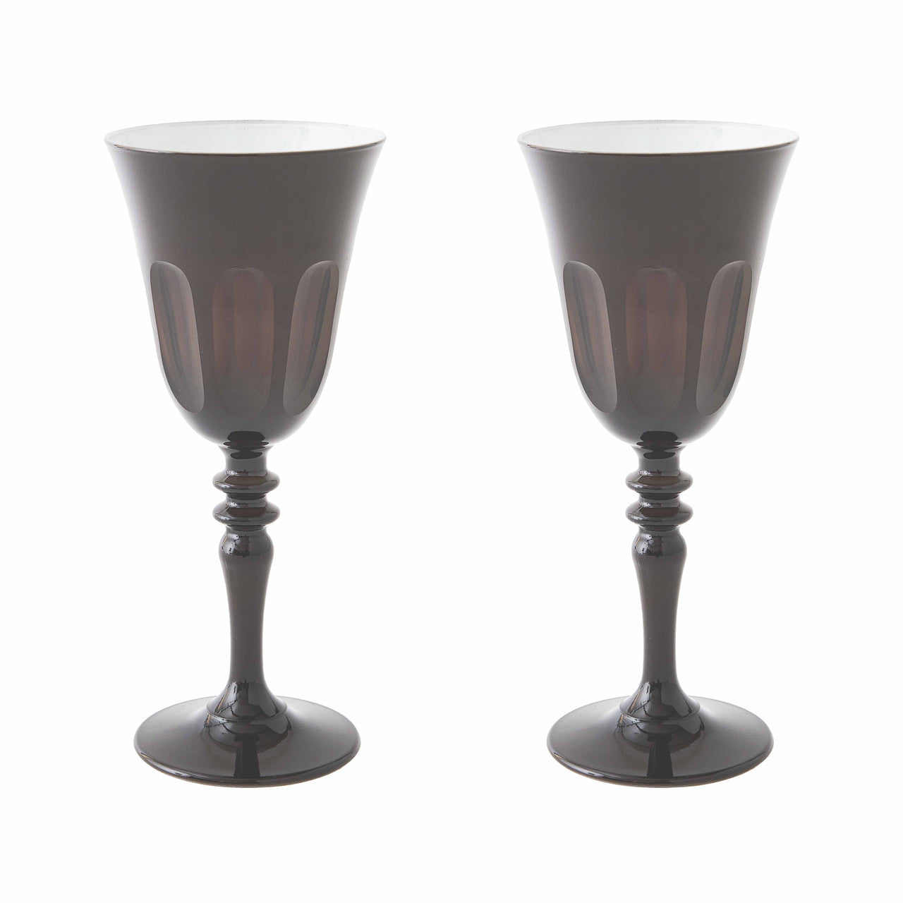 Rialto Glassware Pair, Solid