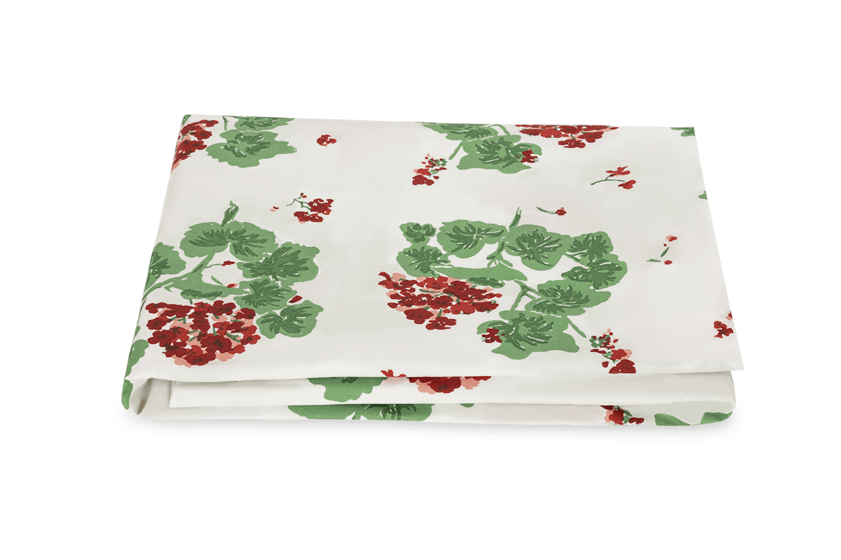 Matouk Geranium Fitted Sheet