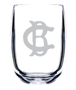 Custom Horseshoe Logo Glassware