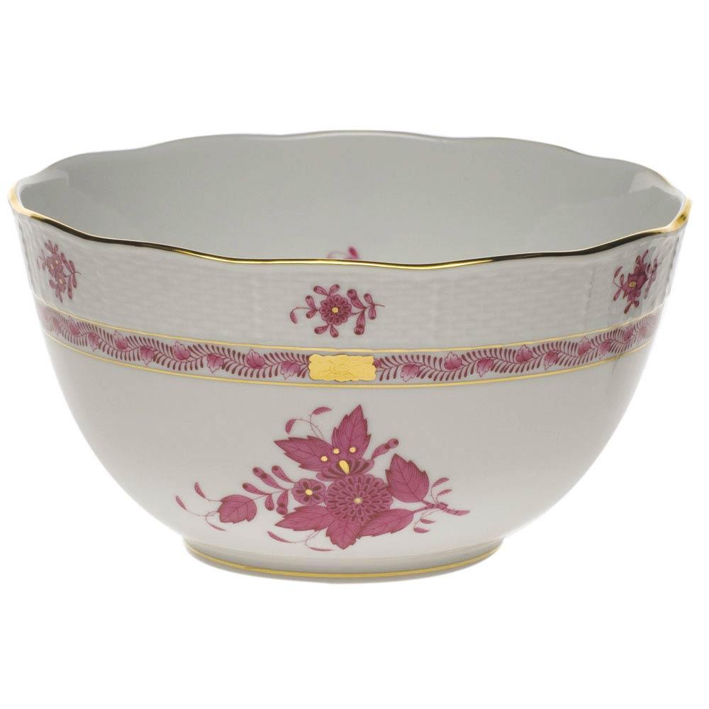 Herend Chinese Bouquet Raspberry Serveware