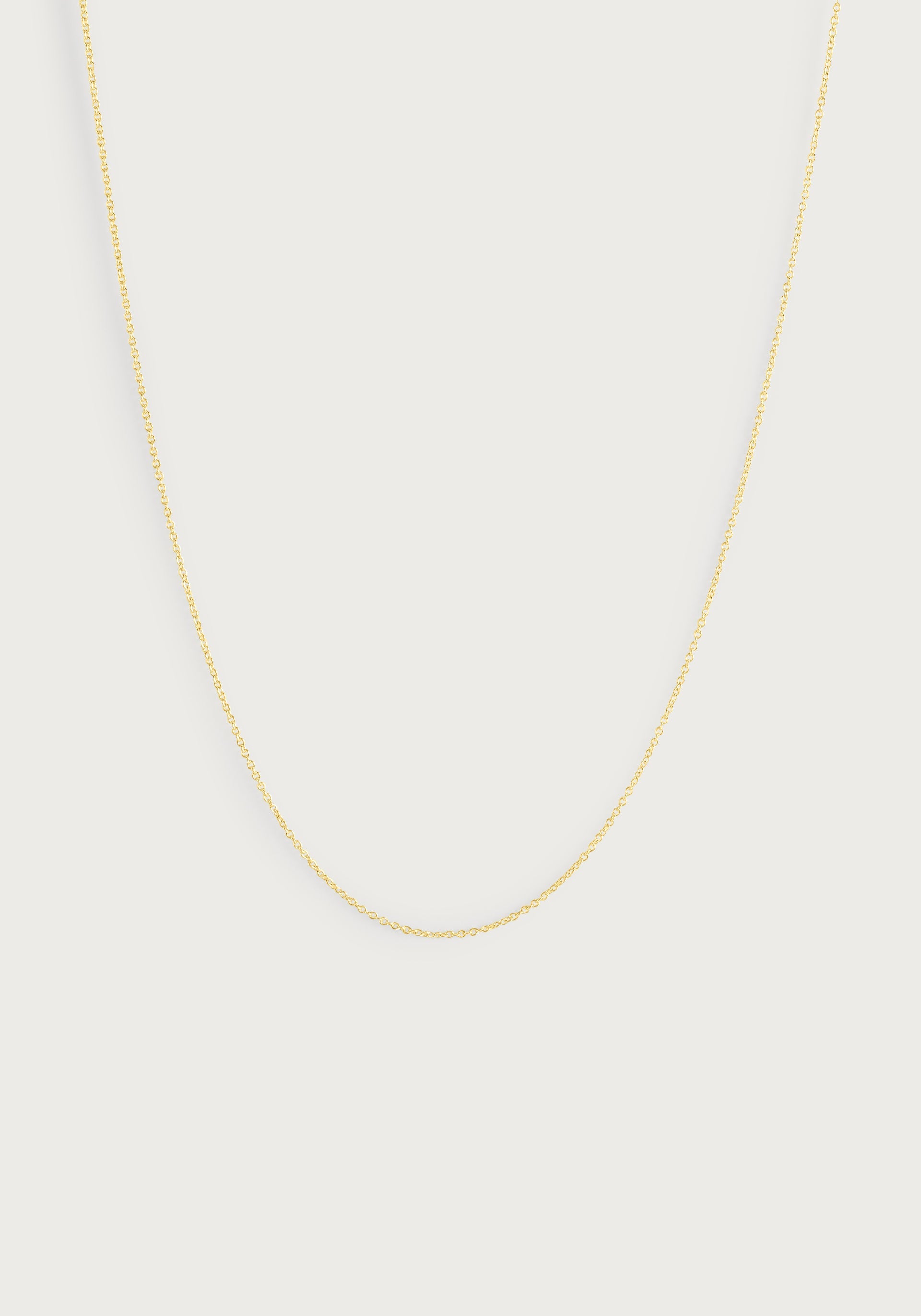 Anabel Aram Simple Chain Necklace, Gold