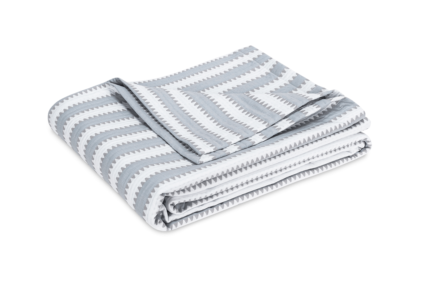 Matouk Apollo Stripe Matelasse Coverlet
