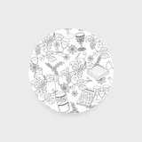 Round Placemat Insert