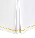 Matouk India Pique Bed Skirt