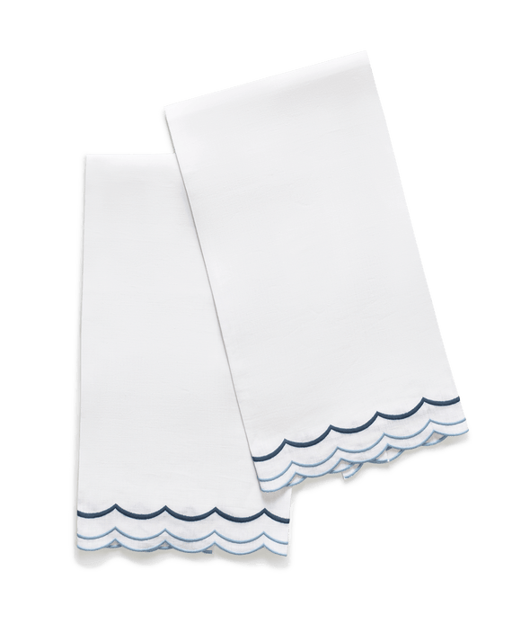 Matouk India Three Guest Towel, Set of 2