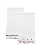 Matouk India Three Guest Towel, Set of 2