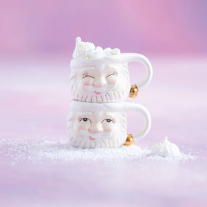 Papa Noel Mug Assorted, Ceramic