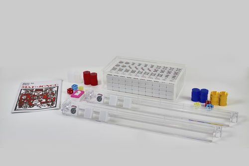 Tizo Lucite Mahjong Game Set