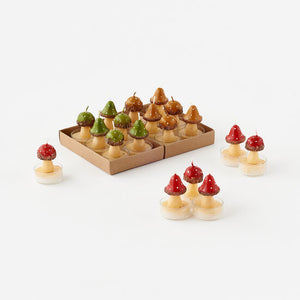 Mushroom Tealight Candle Assorted