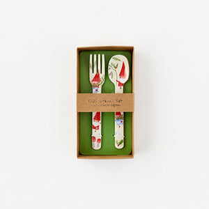 Gnome Kids Spoon & Fork Set