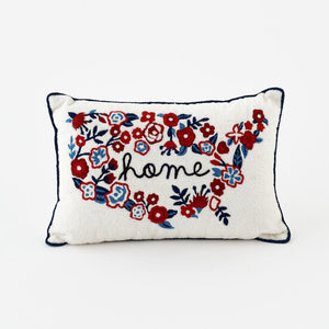 Home Sweet Home Pillow, 12" x 18"