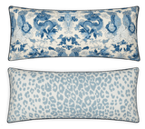 Matouk Palmyra Quilted Lumbar Pillow Cover