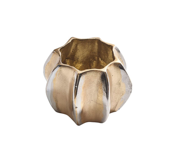 Kim Seybert Desert Napkin Ring in Gold & Silver