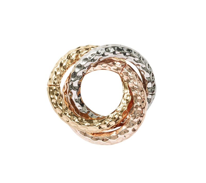 Kim Seybert Trinity Napkin Ring in Multi