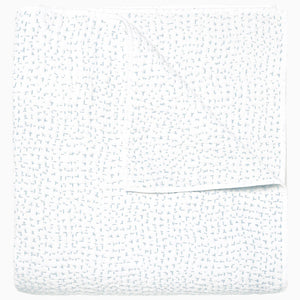 John Robshaw Organic Hand Stitched Mist Quilt