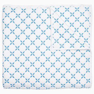 John Robshaw Layla Azure Coverlet Twin