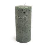 Simon Pearce Rasteli Hunter Green Pillar Candle
