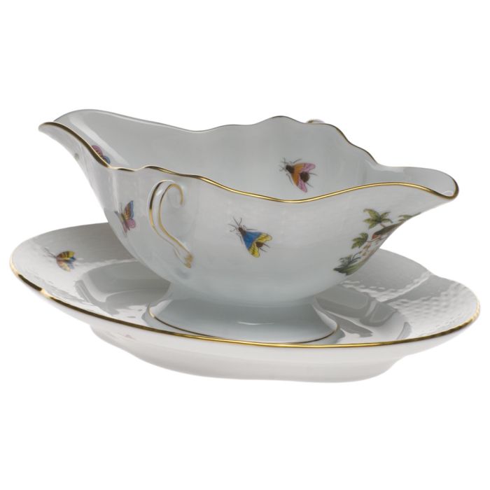 Rothchild Bird Gravy Boat w/ Fixed Stand