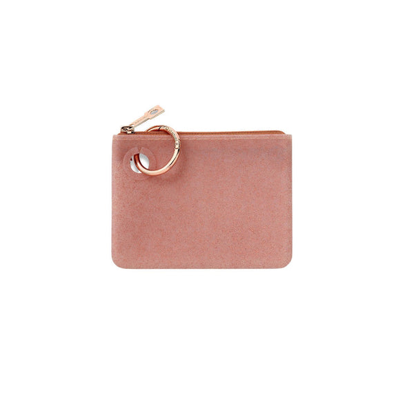 Silicone Mini Pouch w/ Big O Key Ring