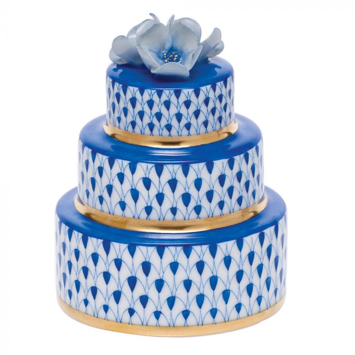 Herend Wedding Cake, Sapphire