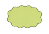 Matouk Scallop Edge Oval Placemat- Set of 4