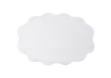 Matouk Scallop Edge Oval Placemat- Set of 4