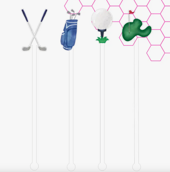 Golf Stir Sticks(set of 4)