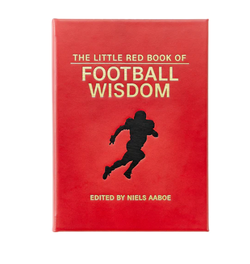Football Wisdom-Red Leather