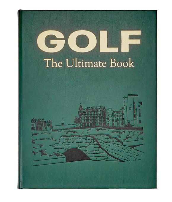 Golf:The Ultimate Book- Green Bonded Leather