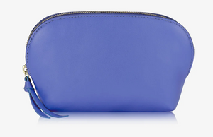 Dome Leasther Cosmetic Case-Lapis