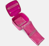 Luxe Velvet Jewelry Cube(small)- Berry