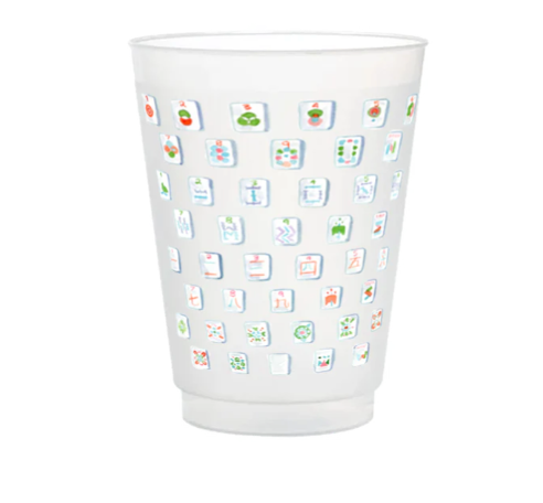 Mahjong Frosted Cups(St.6)
