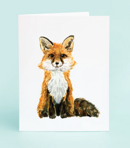 Fox Greeting Card