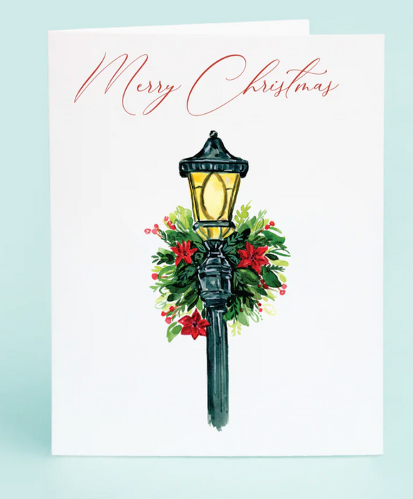 Street Lamp Merry X-Mas G/C