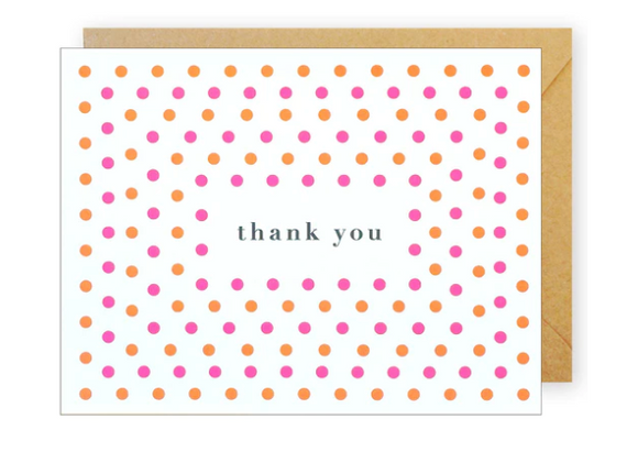 Bright Dots Thanks Boxed Notecards(8ct)