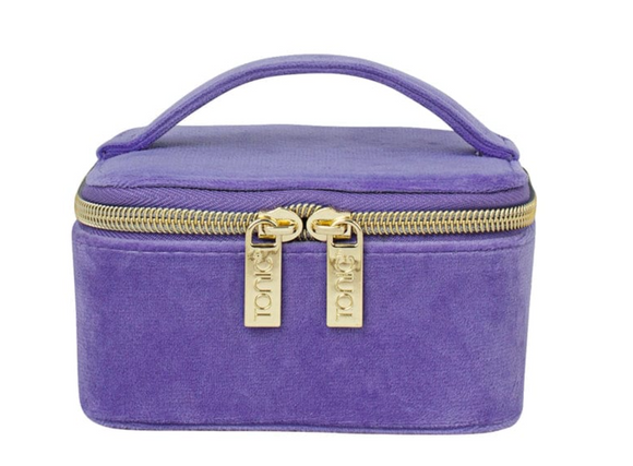 Luxe Velvet Jewelry Cube(small)-Iris