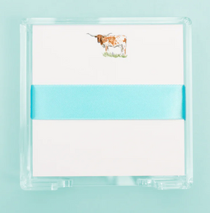 Longhorn Square Desk Set