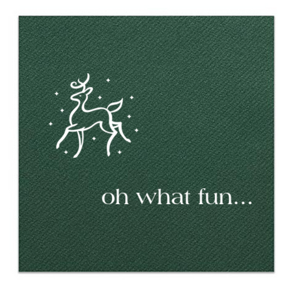 Oh What Fun Paper Linen C/N (35 ct)