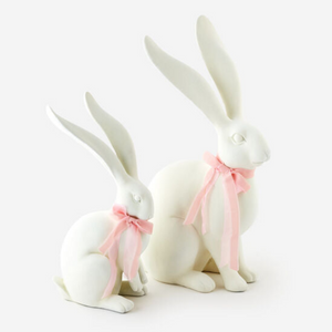 180 Degrees Long Ear Resin Bunny- Large