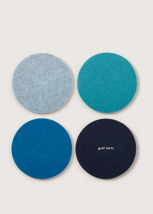 Graf Lantz Bierfilzl Merino Wool Round Coaster