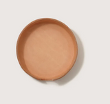 Graf Lantz Kobon Leather Round Tray