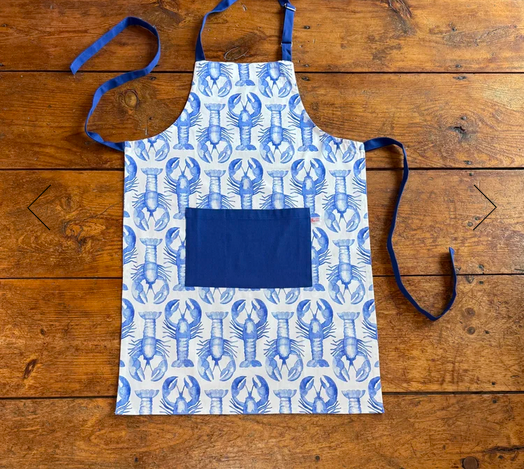 Lobster Apron in Indigo