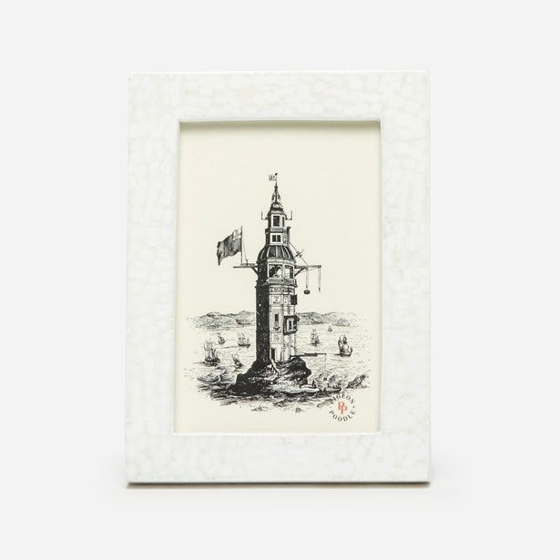 Westport White Eggshell Frame 4x6