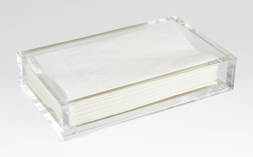 Acrylic Bathroom Napkin Tray