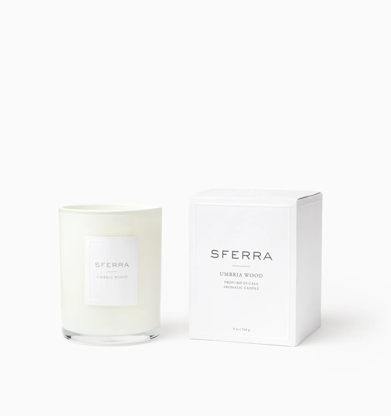 Sferra Umbria Wood Room Candle
