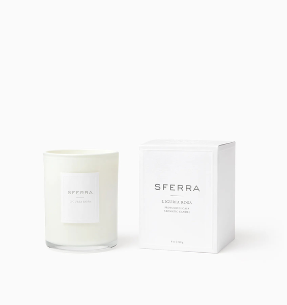 Sferra Liguria Rosa Room Candle