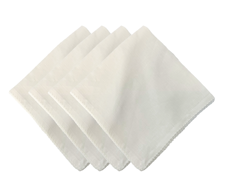 Juliska Berry Scallop Napkin Set/4