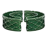 Juliska Berry & Thread Petite Parterre Garden Half Circle Vase Set/2