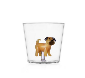 Ichendorf Dogs Tumbler, Pug 10.1 oz